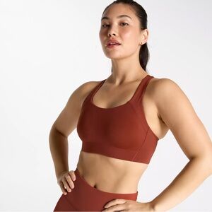 CALIA Women's PowerMove Adjustable Bra in Red Brown